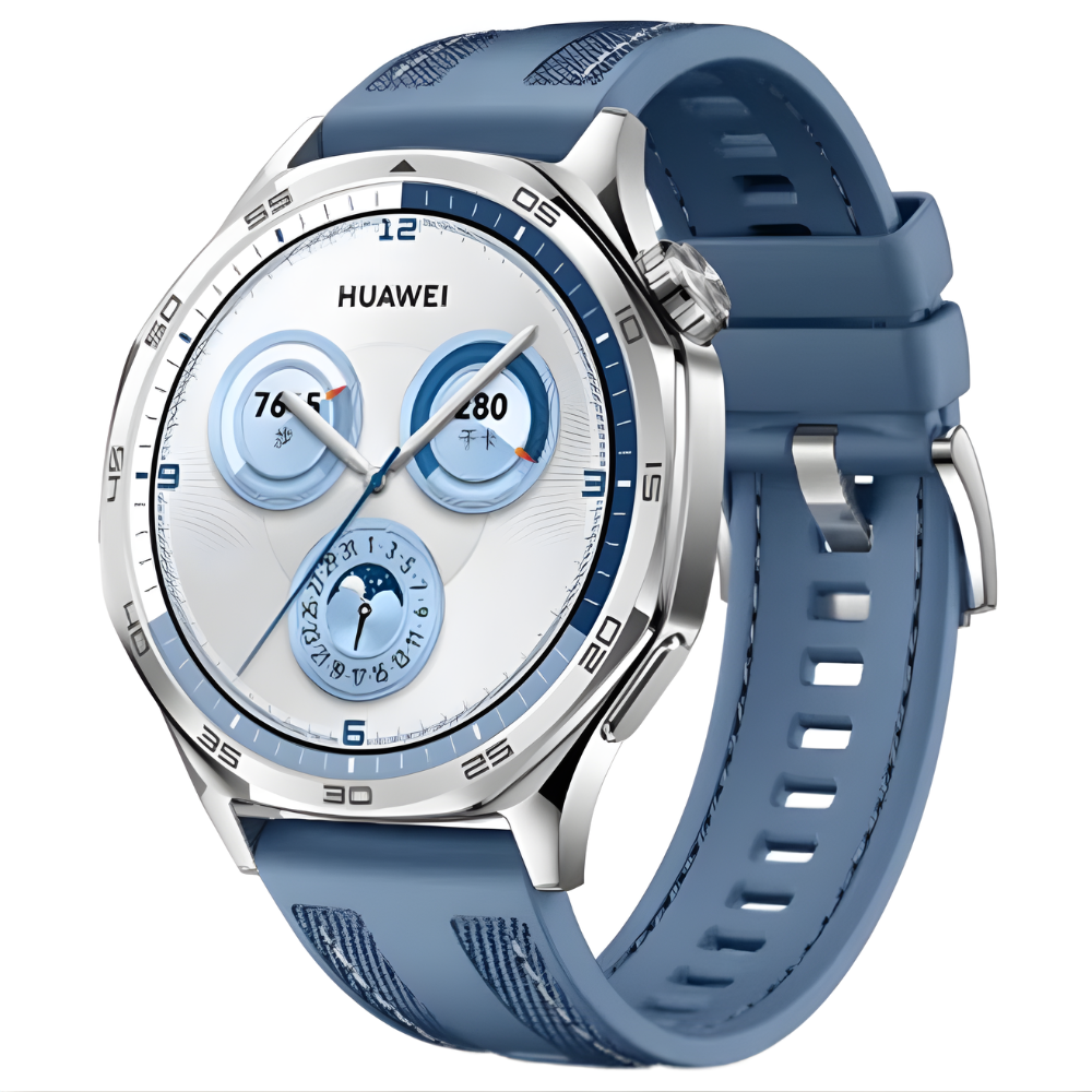 Men’s Stainless Steel Smartwatch with AMOLED Display GPS Fitness Tracker and Long Battery Life