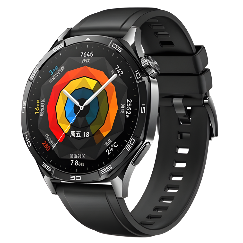 Men’s Stainless Steel Smartwatch with AMOLED Display GPS Fitness Tracker and Long Battery Life