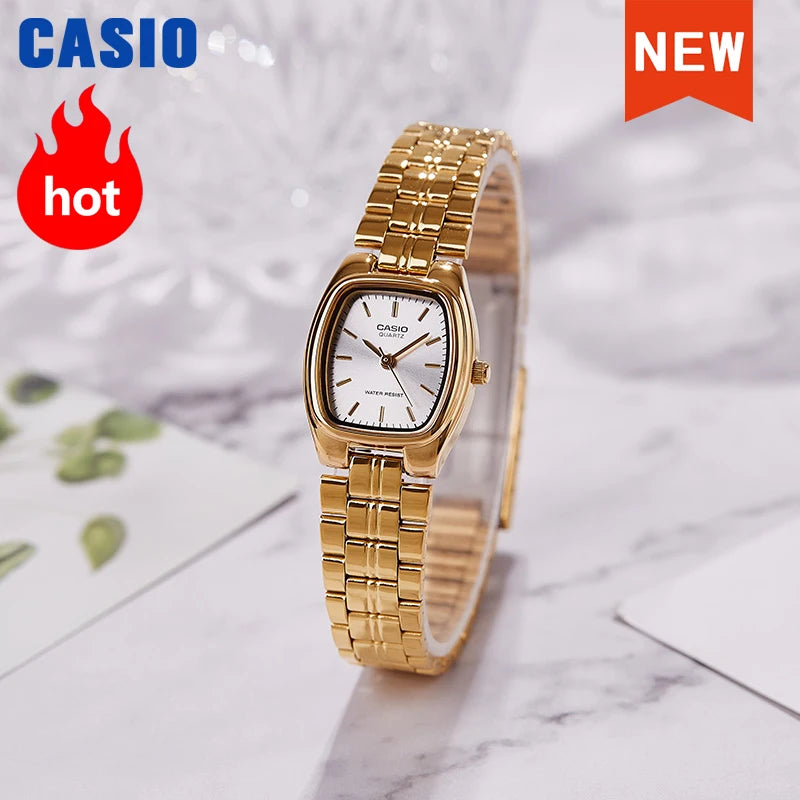 Casio watch women watches top brand luxury set 30mWaterproof Quartz ladies watchTonneau shape Clock  reloj mujer saat