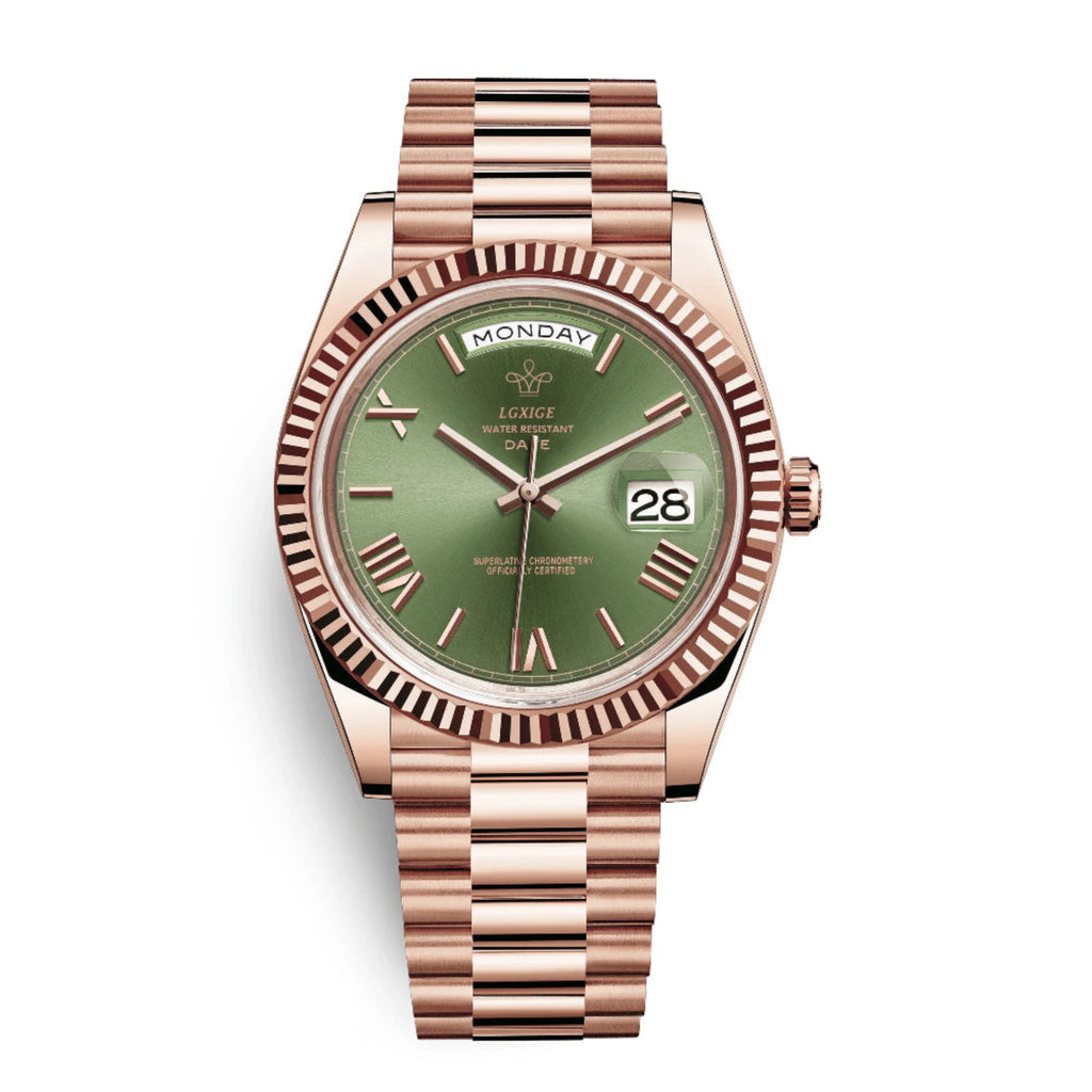 Rose Gold Green – | RoyElite