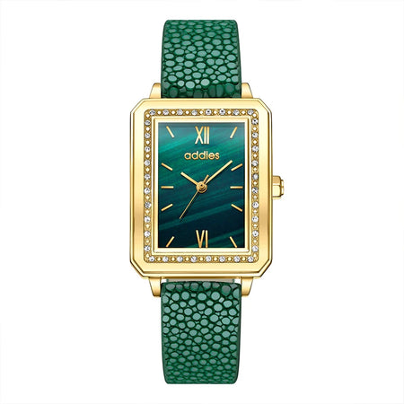 ADDIESDIVE Watch Woman Fashion Glass 30m Waterproof Woman's Wristwatch Stainless Steel Milan Mesh Belt Classics Quartz Watches - RoyElite
