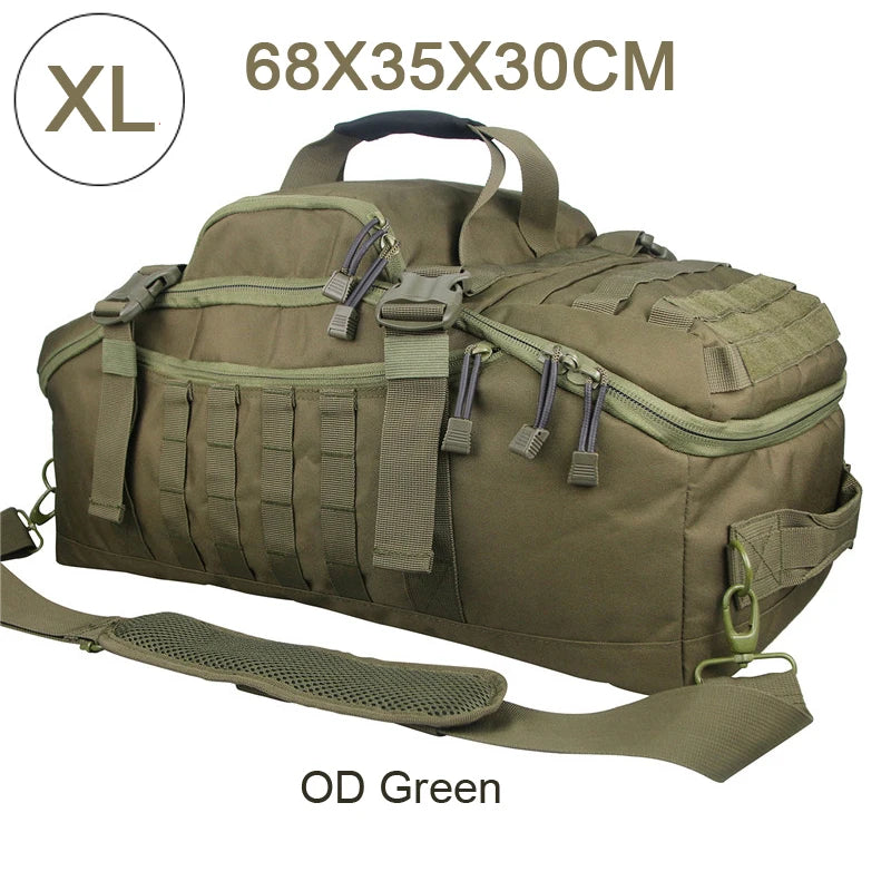 MOLLE Tactical Travel Backpack 30L 80L Camping Gym Duffle Bag