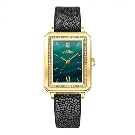 ADDIESDIVE Watch Woman Fashion Glass 30m Waterproof Woman's Wristwatch Stainless Steel Milan Mesh Belt Classics Quartz Watches - RoyElite