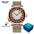 Mechanical Roulette Dial Watch | Interactive Elegance with Diamond Detail by PINDU - RoyElite
