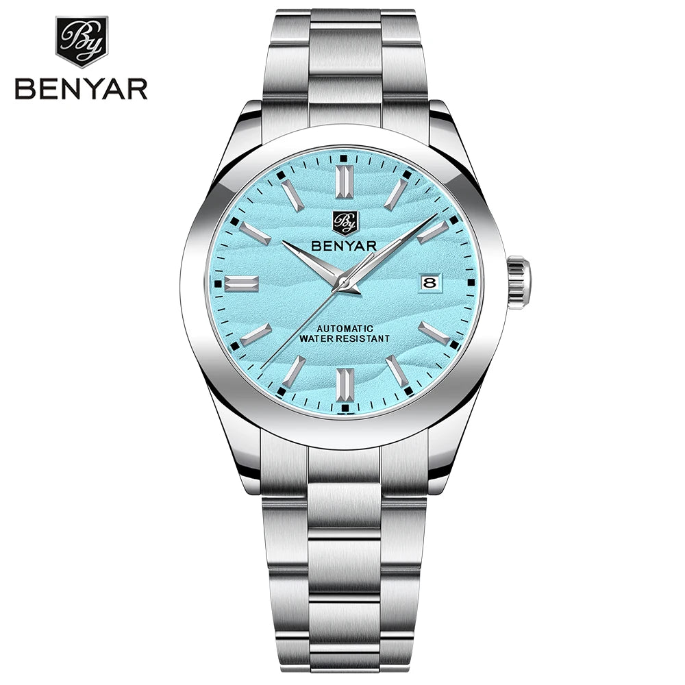 BENYAR 2024 40MM Automatic Stainless Steel Watch