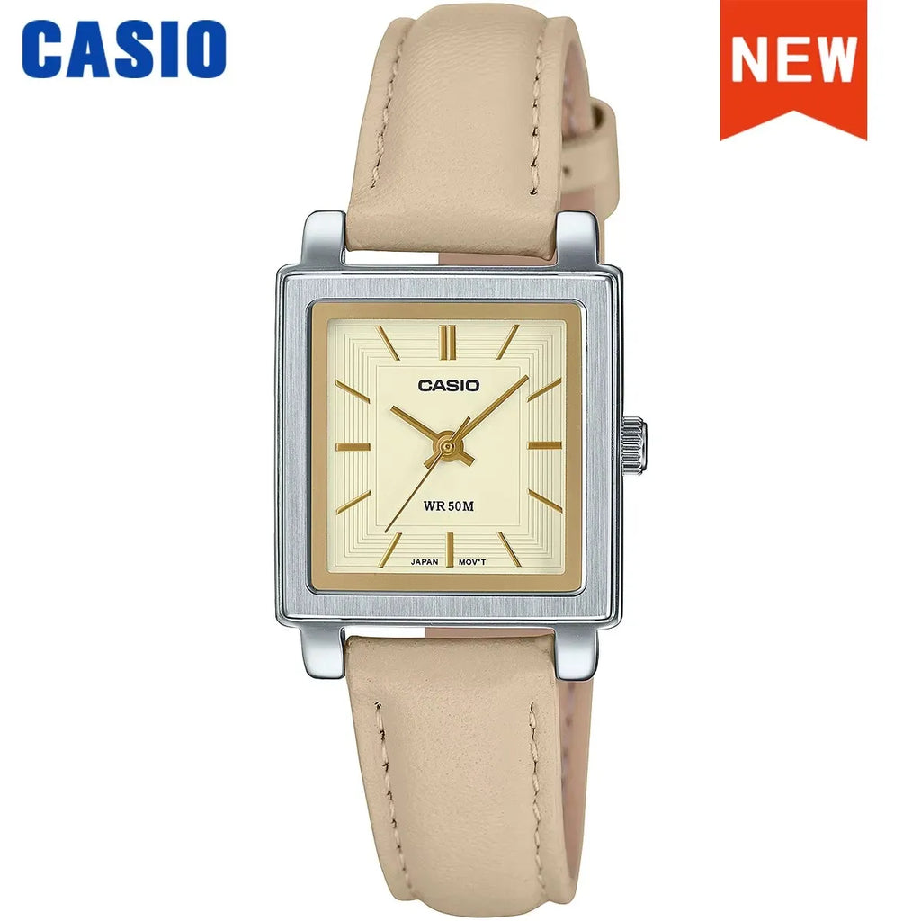 Casio watch women watches top brand luxury set 30mWaterproof Quartz ladies watchTonneau shape Clock  reloj mujer saat