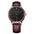 Seagull Elegant Mechanical Wristwatch for Men – ST17 Automatic Movement, Leather Strap, Sapphire Crystal