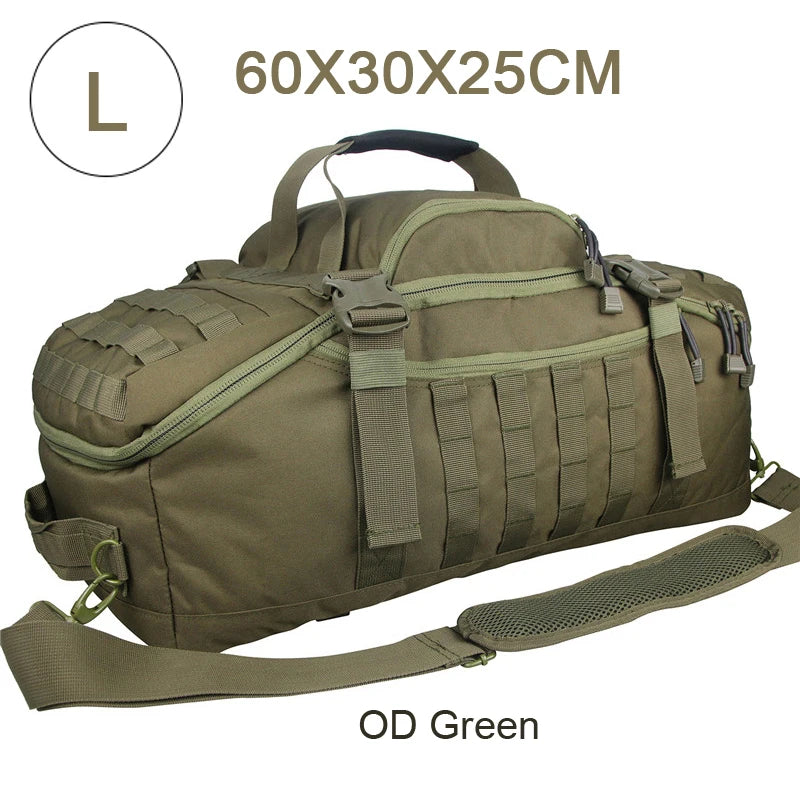 MOLLE Tactical Travel Backpack 30L 80L Camping Gym Duffle Bag