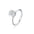 Women’s 2CT Oval Cut Moissanite Engagement Ring in 18K Gold Plated 925 Sterling Silver with Certificate
