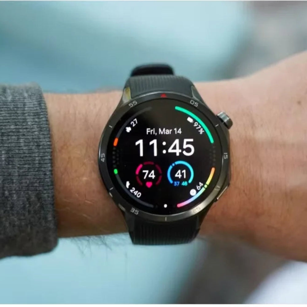 Men’s Smartwatch LTPO AMOLED Display GPS Fitness Tracker with Health Monitoring