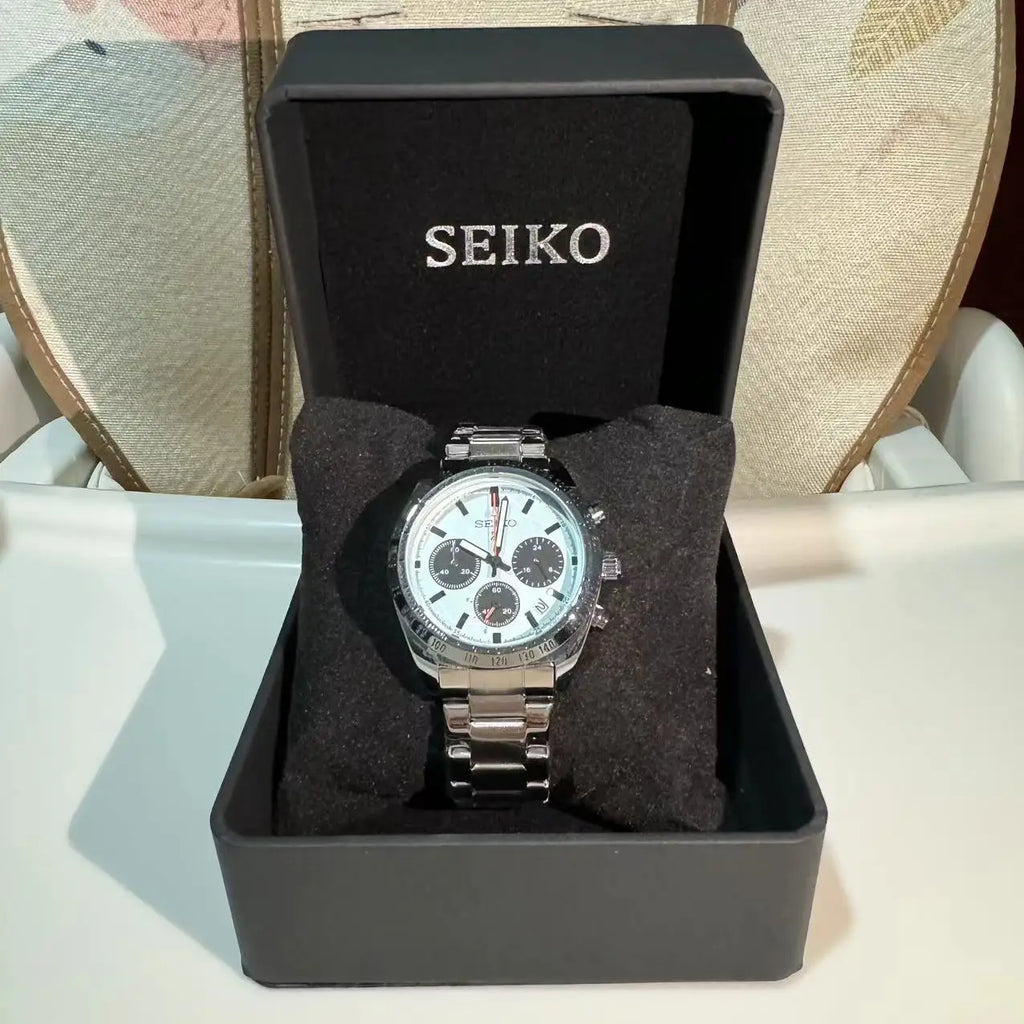 Seiko Luxury Brand Fashion Business Casual Sports Multifunctional Chronograph Hot Selling Mens Non-Mechanical Quartz Wrist Watch