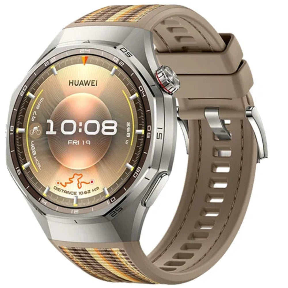 Men’s Titanium Smartwatch with AMOLED Display ECG Blood Oxygen GPS and Waterproof Design