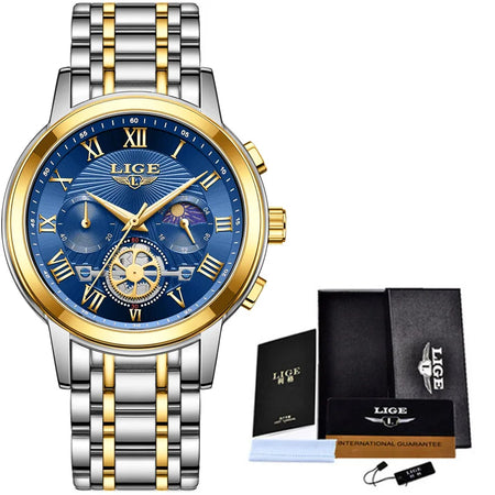 Rose Gold Blue – | RoyElite