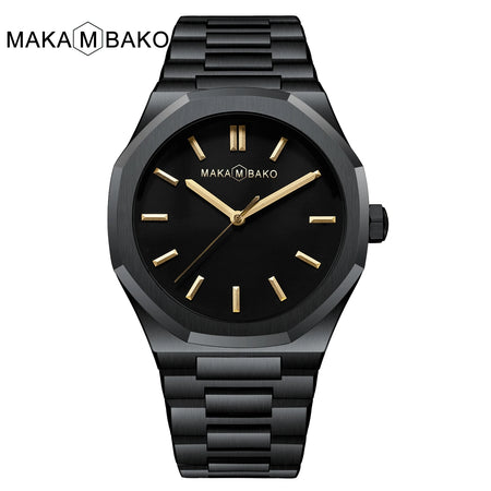Original Top Brand Stainless Steel Men Wristwatch Classic Business Waterproof Man Black Clock Japan Movement Quartz Mens Watches - RoyElite