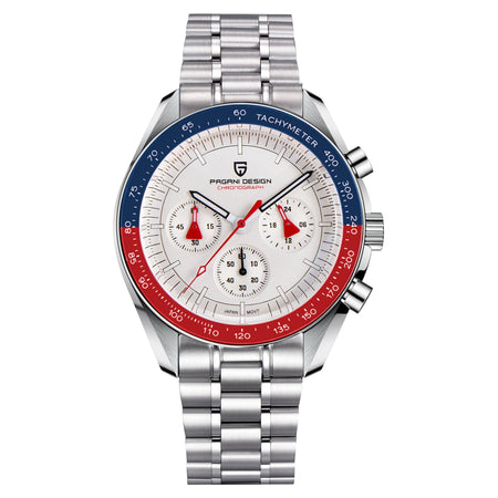 PAGANI DESIGN Mens Watches 2024 Sport Chronograph Luxury Quartz Watch For Men Automatic AR Sapphire Mirror Luminous Reloj Hombre - RoyElite