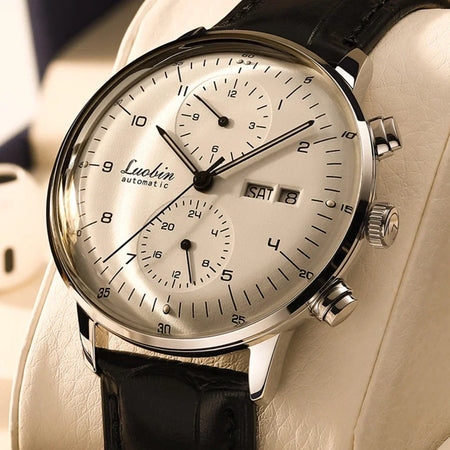 Mens Fashion Mechanical Watches Business Automatic Wristwatch Stainless Steel Luminous Designer Clock Reojes De Hombre New 2023 - RoyElite
