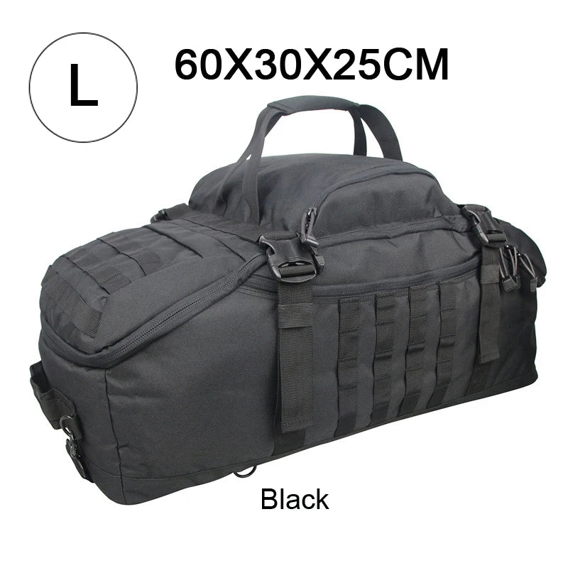 MOLLE Tactical Travel Backpack 30L 80L Camping Gym Duffle Bag