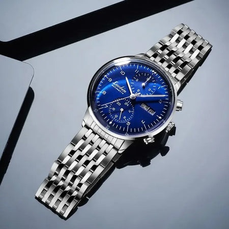 Mens Fashion Mechanical Watches Business Automatic Wristwatch Stainless Steel Luminous Designer Clock Reojes De Hombre New 2023 - RoyElite