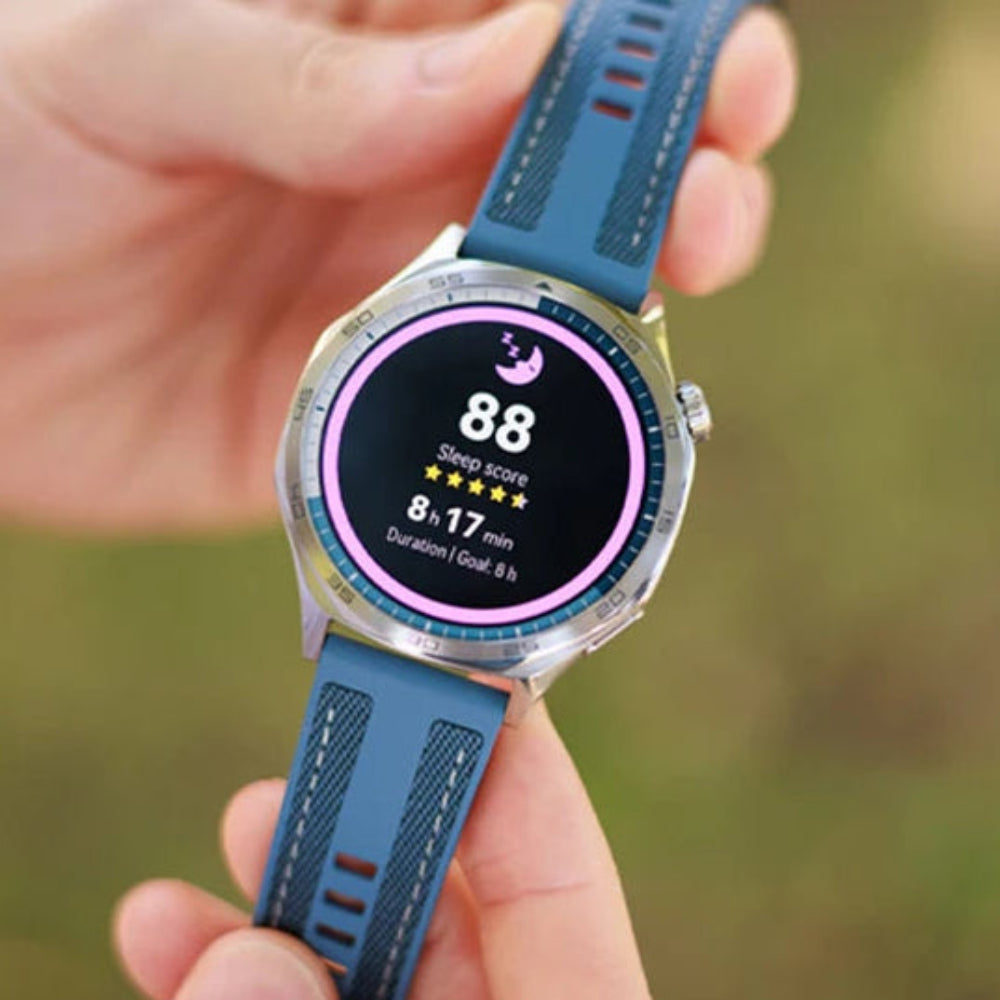 Men’s Stainless Steel Smartwatch with AMOLED Display GPS Fitness Tracker and Long Battery Life