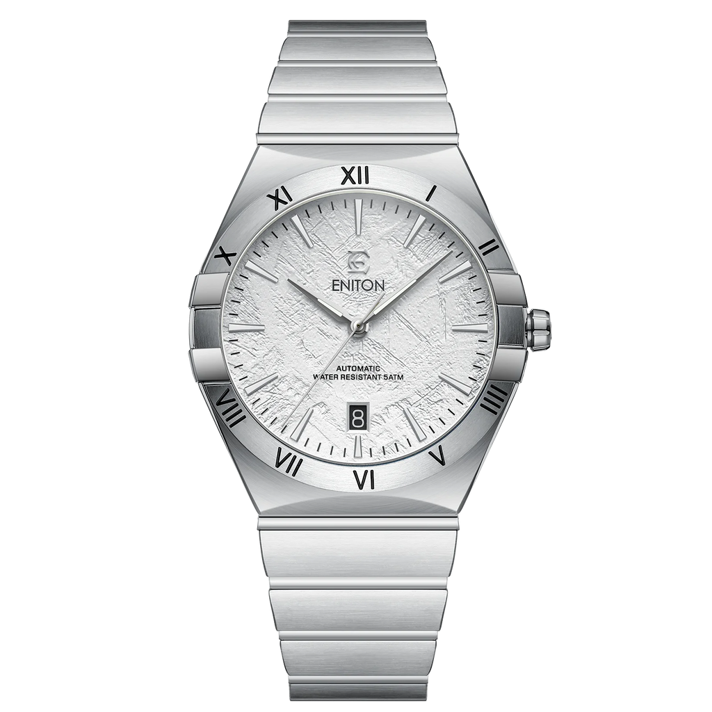 ENITON Business Automatic Watch for Men | Luminous Dial with Calendar and Sapphire Glass