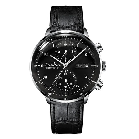 Mens Fashion Mechanical Watches Business Automatic Wristwatch Stainless Steel Luminous Designer Clock Reojes De Hombre New 2023 - RoyElite