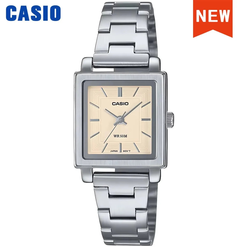 Casio watch women watches top brand luxury set 30mWaterproof Quartz ladies watchTonneau shape Clock  reloj mujer saat