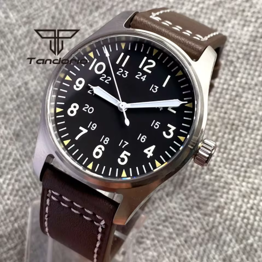 TANDORIO Pilot Automatic Watch | 200M Field Performance in Sapphire Steel