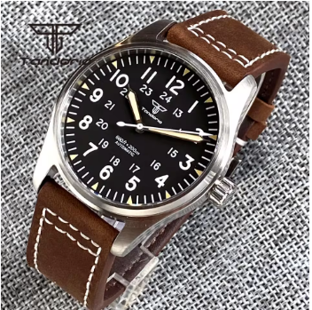 TANDORIO Pilot Automatic Watch | 200M Field Performance in Sapphire Steel