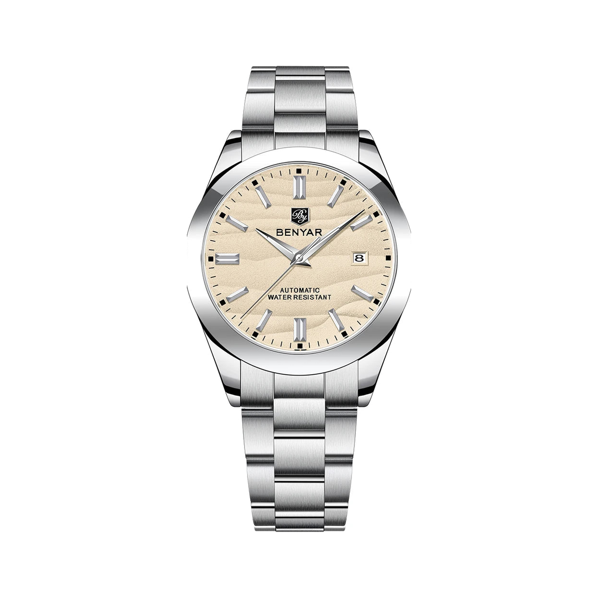 Automatic desert watch, 40mm, sand dial, luminous hands — RoyElite