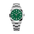 Mechanical diver watch, green dial, 40mm stainless steel case — RoyElite