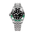 GMT automatic watch, black and green bezel, jubilee steel bracelet — RoyElite
